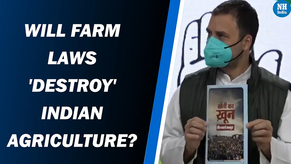 ‘Kheti ka khoon’: Rahul Gandhi Attacks Govt Over Farm Laws