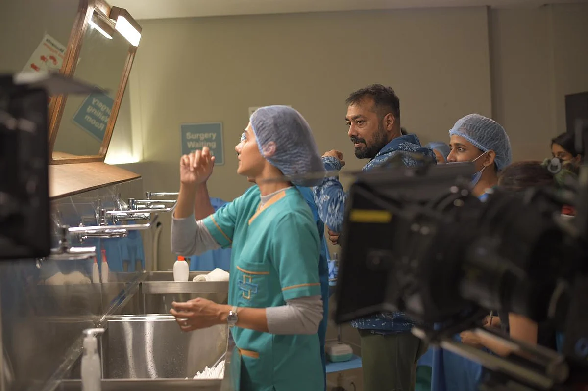 In pictures: Taapsee Pannu and Anurag Kashyap start shooting ‘Dobaaraa’