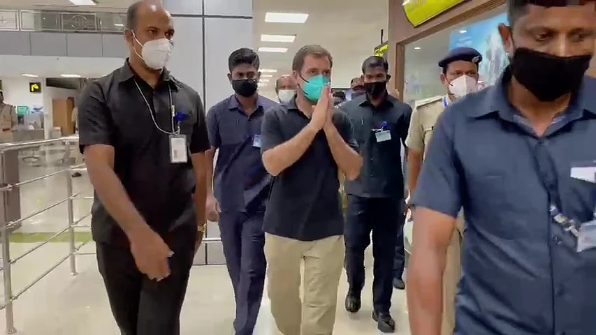 LIVE News Updates: Congress leader Rahul Gandhi reaches Kerala
