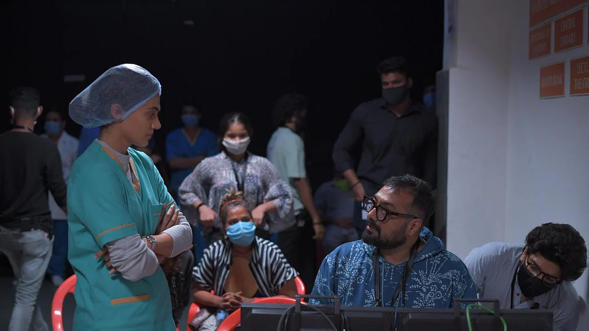 In pictures: Taapsee Pannu and Anurag Kashyap start shooting ‘Dobaaraa’