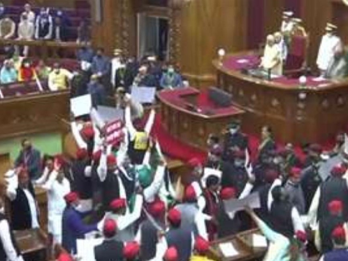 UP Assembly Budget session: Opposition boycotts Governor’s address