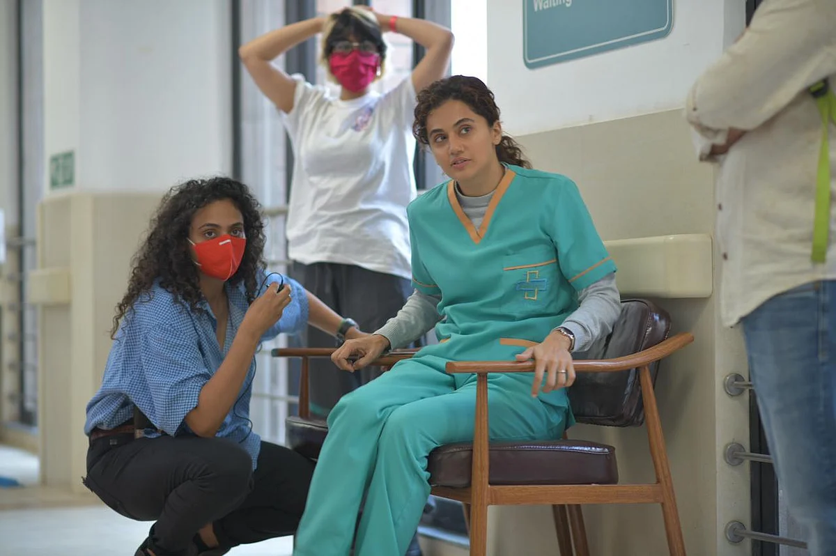 In pictures: Taapsee Pannu and Anurag Kashyap start shooting ‘Dobaaraa’