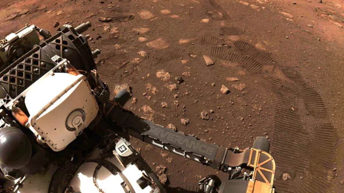 WATCH: NASA’s new Mars rover hits dusty red road, 1st trip 21 feet