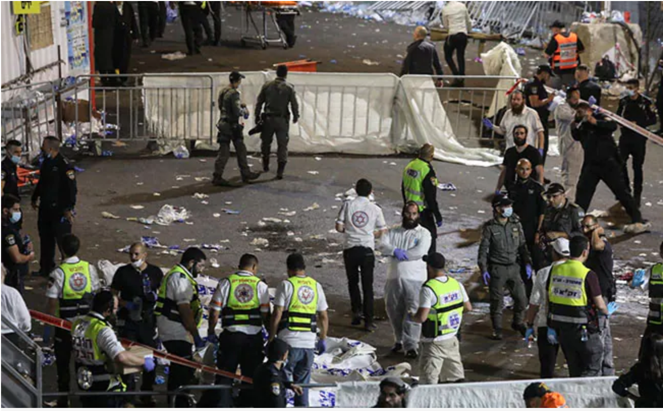 Dozens reported killed in stampede at Israeli festival