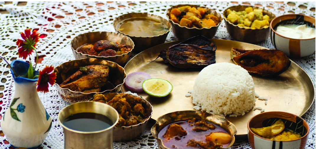 Country Captain, Mutton Birinchi & Ilish-er Ulhas