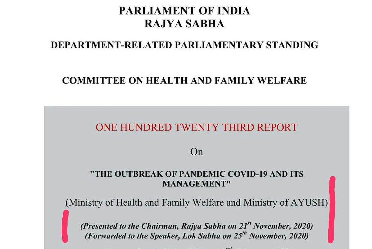 Modi govt ignored recommendations given by PAC on Health & Welfare for mass vaccination: Congress