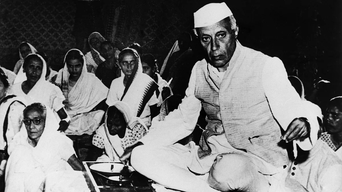 People forget Nehru struggled for freedom for 30 years, spending nine of them in jail