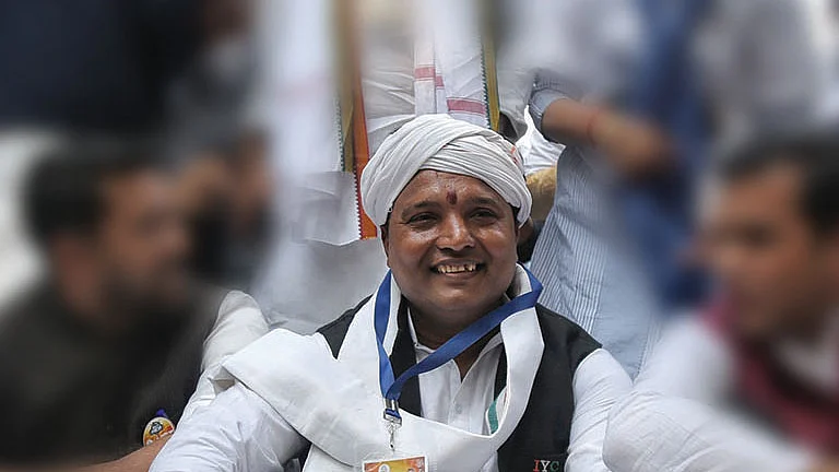 Indian Youth Congress president B.V. Srinivas