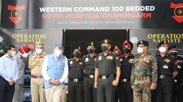 Army sets up 100-bed hospital dedicated to COVID-19 patients in Chandigarh