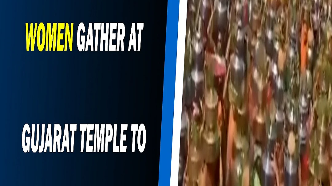 Thousands of women gather at Gujarat temple to ‘eradicate’ Coronavirus