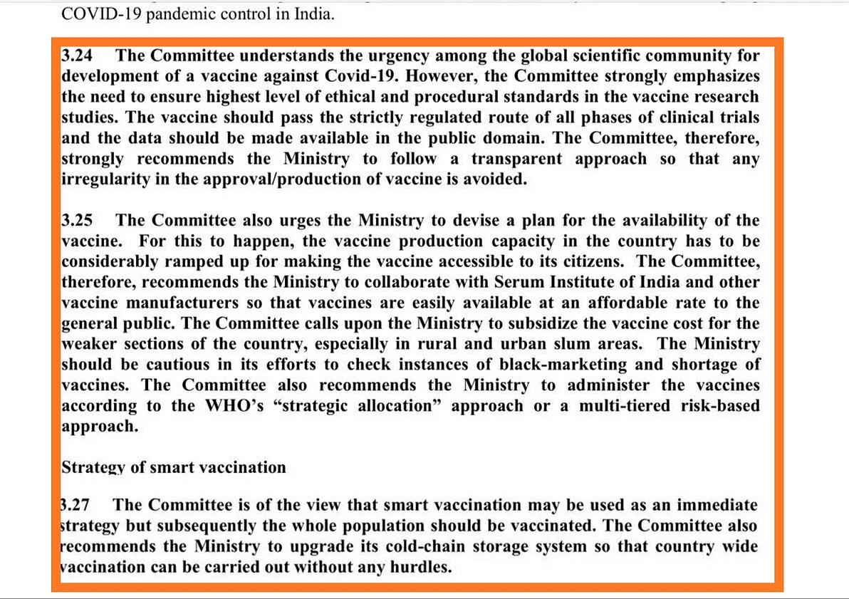 Modi govt ignored recommendations given by PAC on Health & Welfare for mass vaccination: Congress