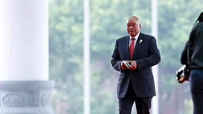 South Africa's former president Jacob Zuma