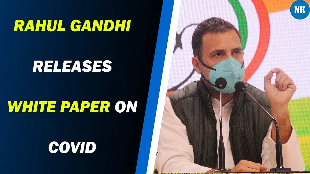 Rahul Gandhi releases White Paper on COVID, says aim is to help nation prepare for possible third wave