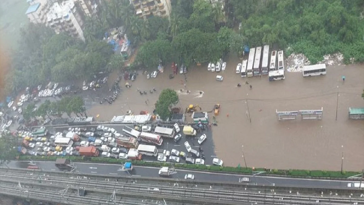 Heavy rains pound Mumbai; 250 people shifted as Mithi river swells, local train services hit