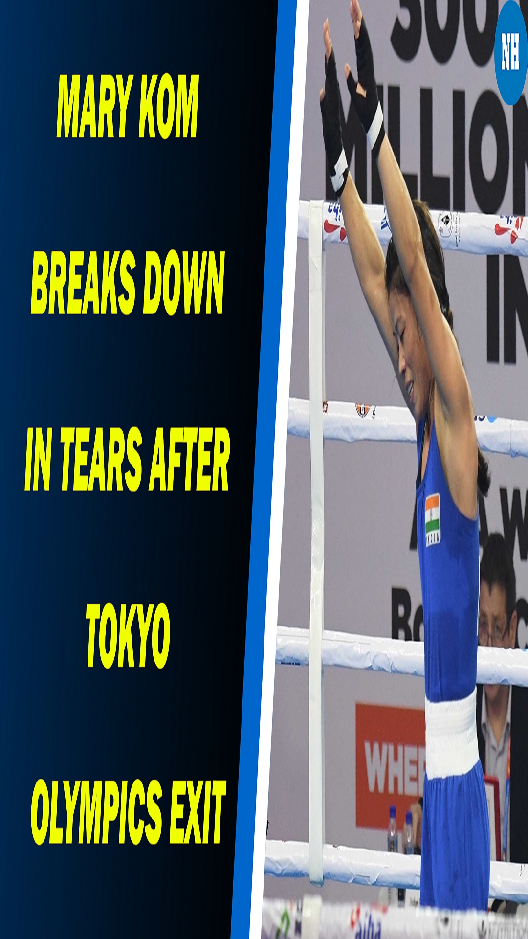 Mary Kom breaks down in tears after Tokyo Olympics exit: Can't believe I lost, decision was unfortunate