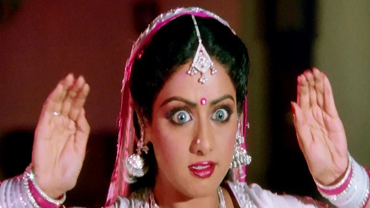 Sridevi (Still from Main teri dushman dushman tu mera song)
Photo Courtesy: Social Media