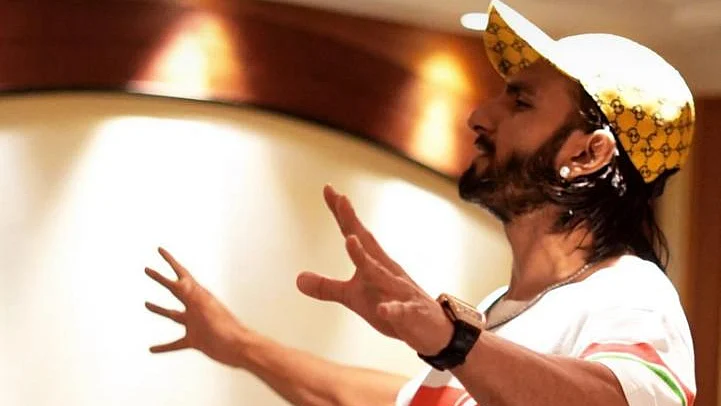 Ranveer gives a sneak peek into his prep as an actor! See pics