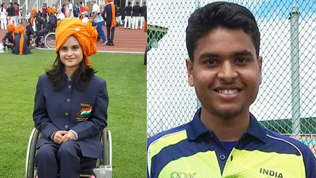 Avani Lekhara and Yogesh Kathuniya