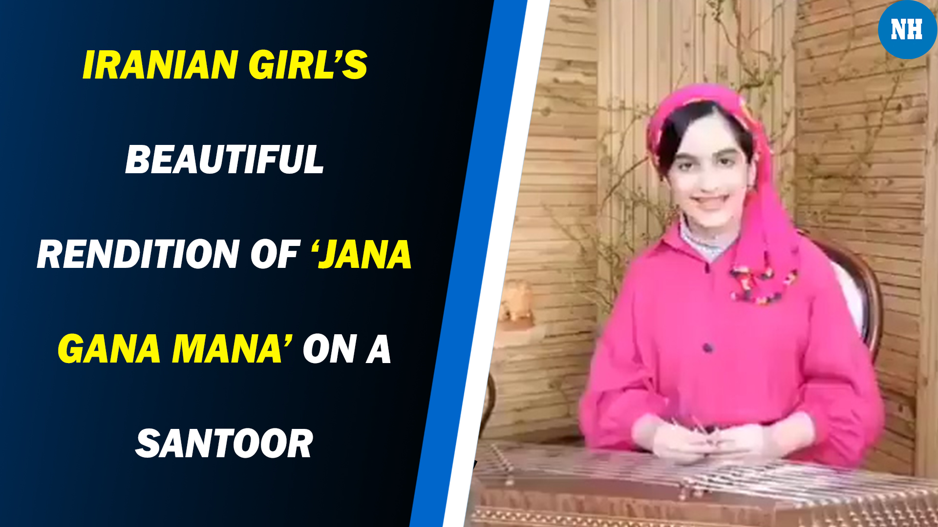 Viral Video: Iranian Girl’s Beautiful Rendition of ‘Jana Gana Mana’ is winning hearts of Indians