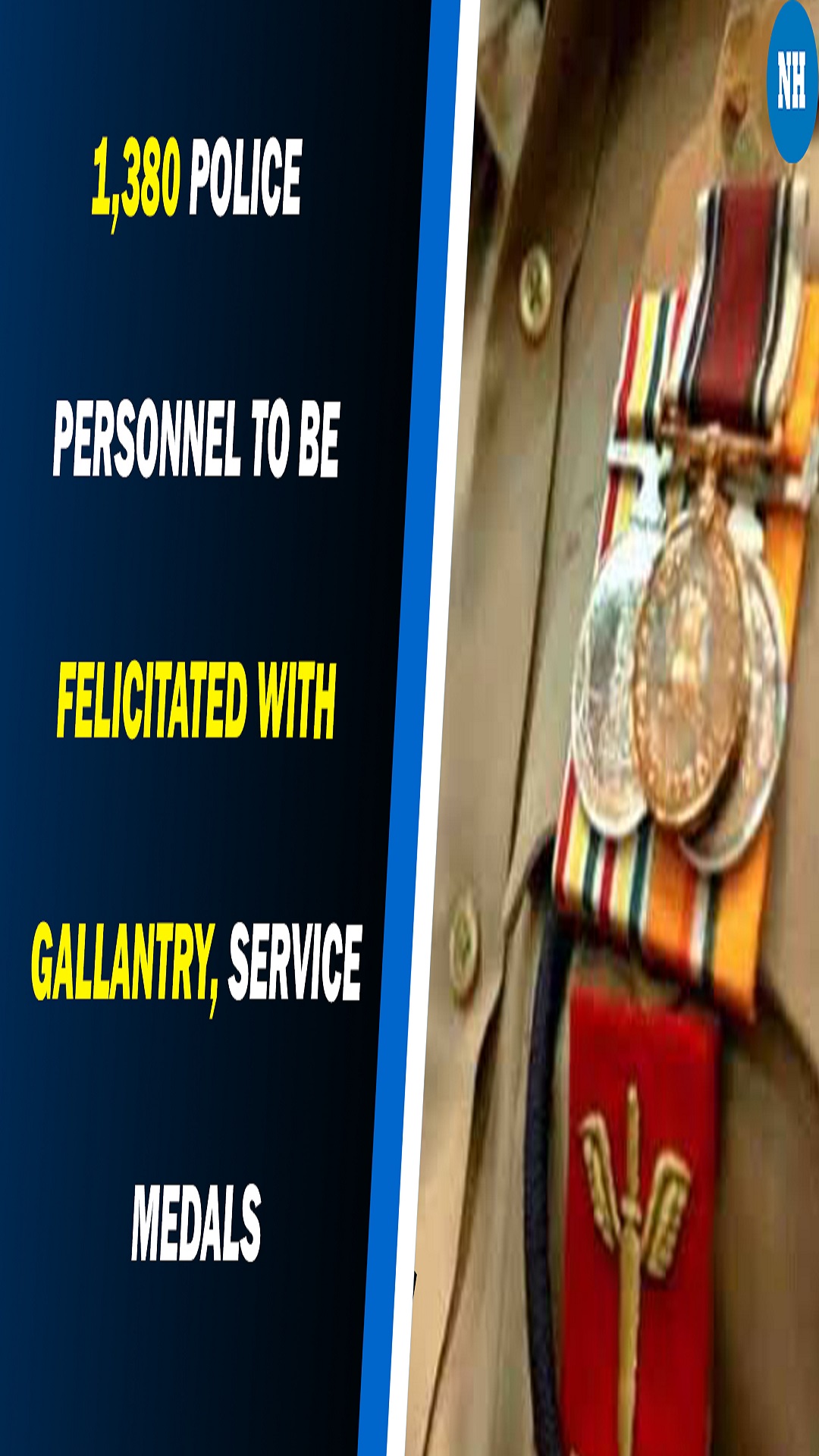 Independence Day 2021: 1,380 police personnel to be felicitated with Gallantry, Service Medals