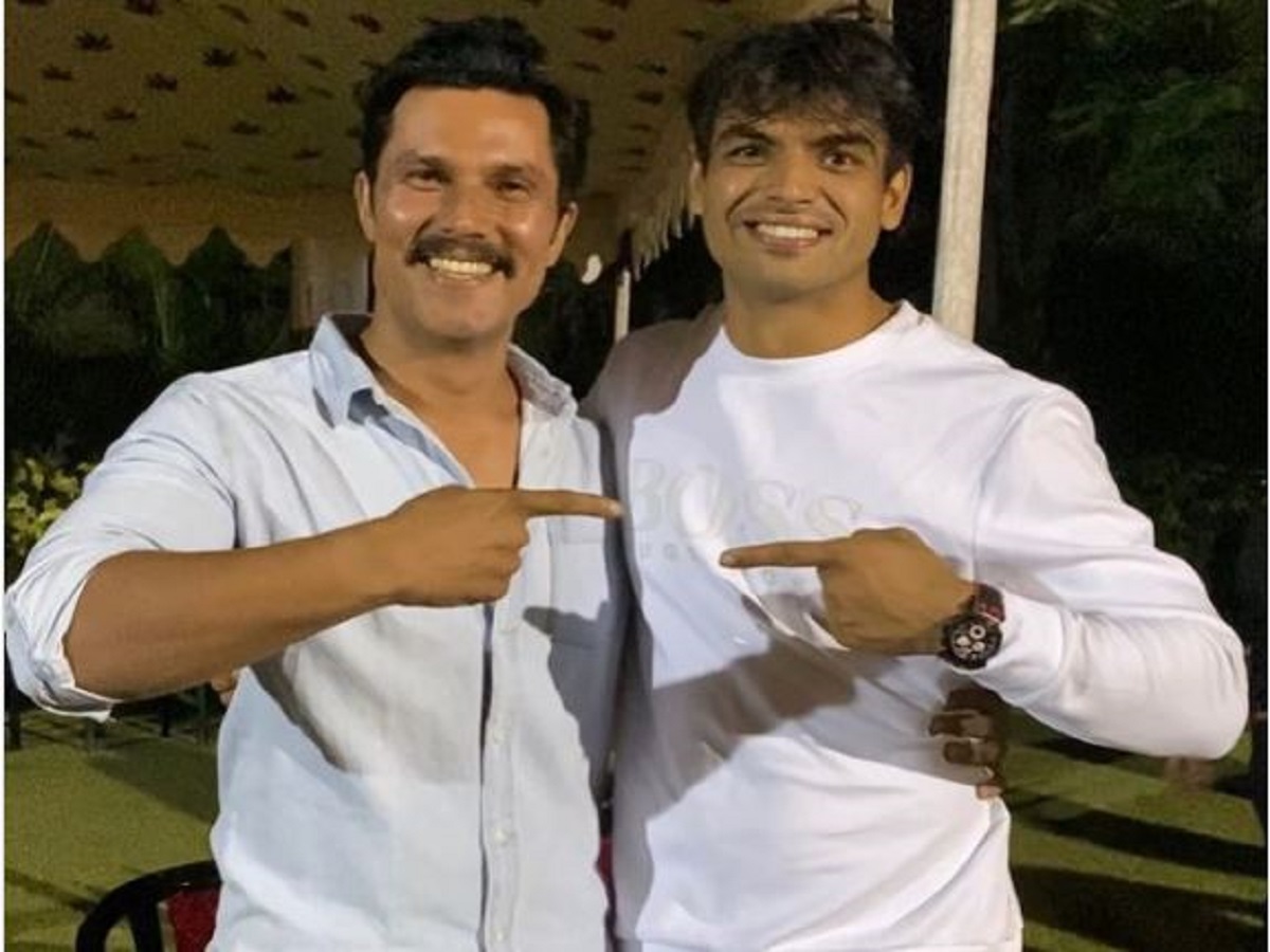 Finally! Randeep Hooda and gold medalist olympian Neeraj Chopra come together