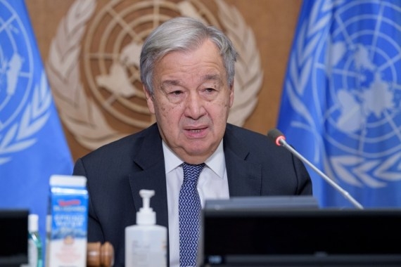 Guterres urges rich states to deliver $100bn for climate action