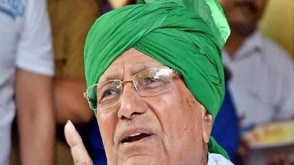 Former Haryana chief minister Om Prakash Chautala