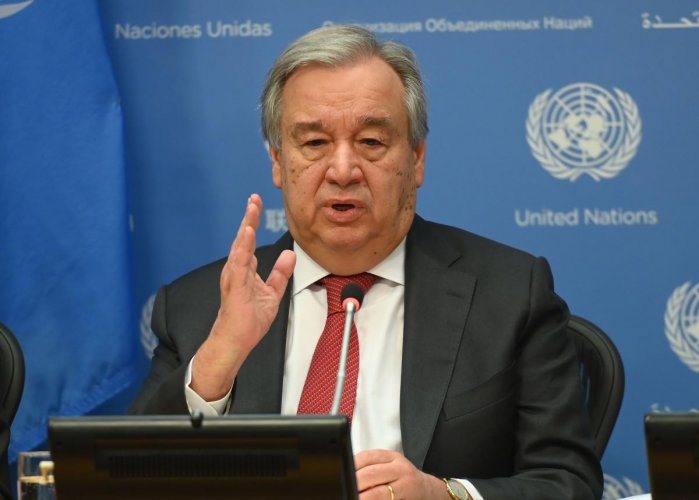 UN chief urges aid to Afghans in ''hour of need''