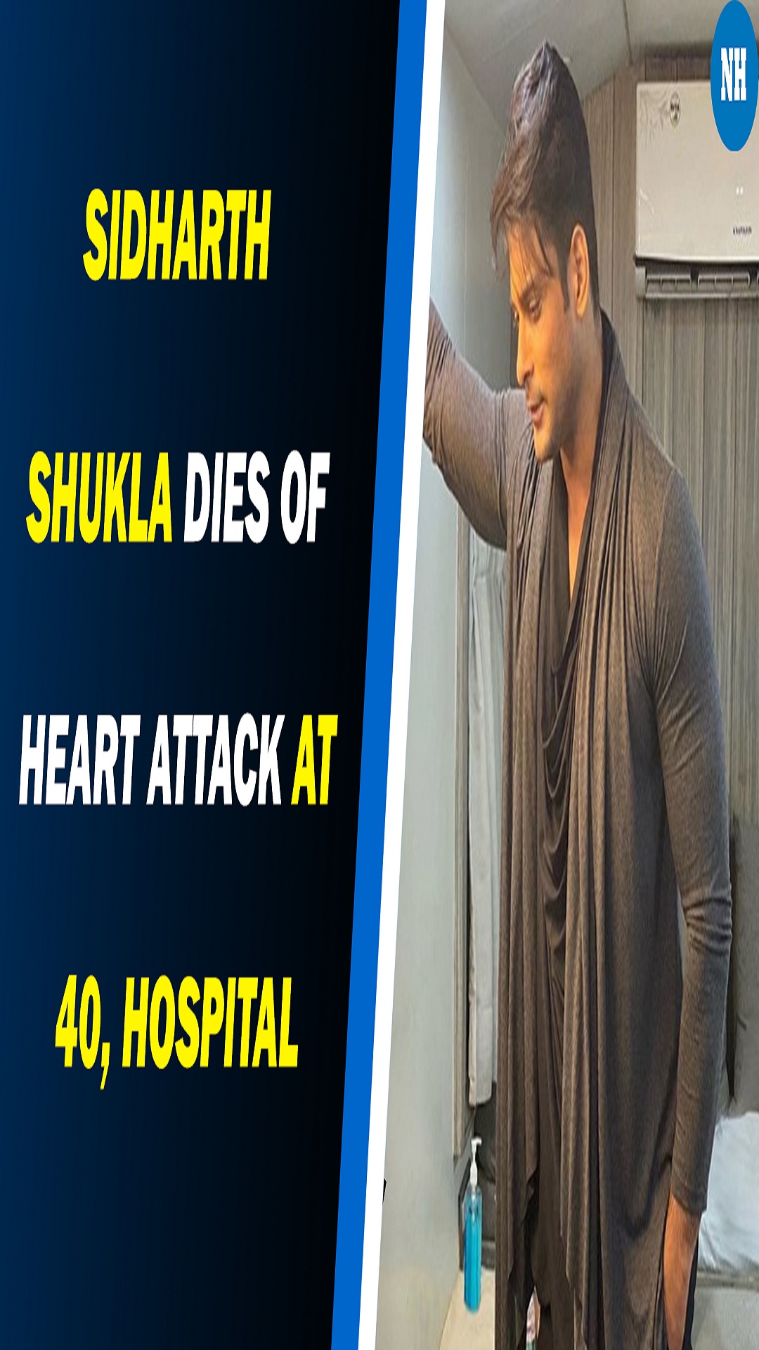 Sidharth Shukla dies of heart attack at 40, hospital confirms