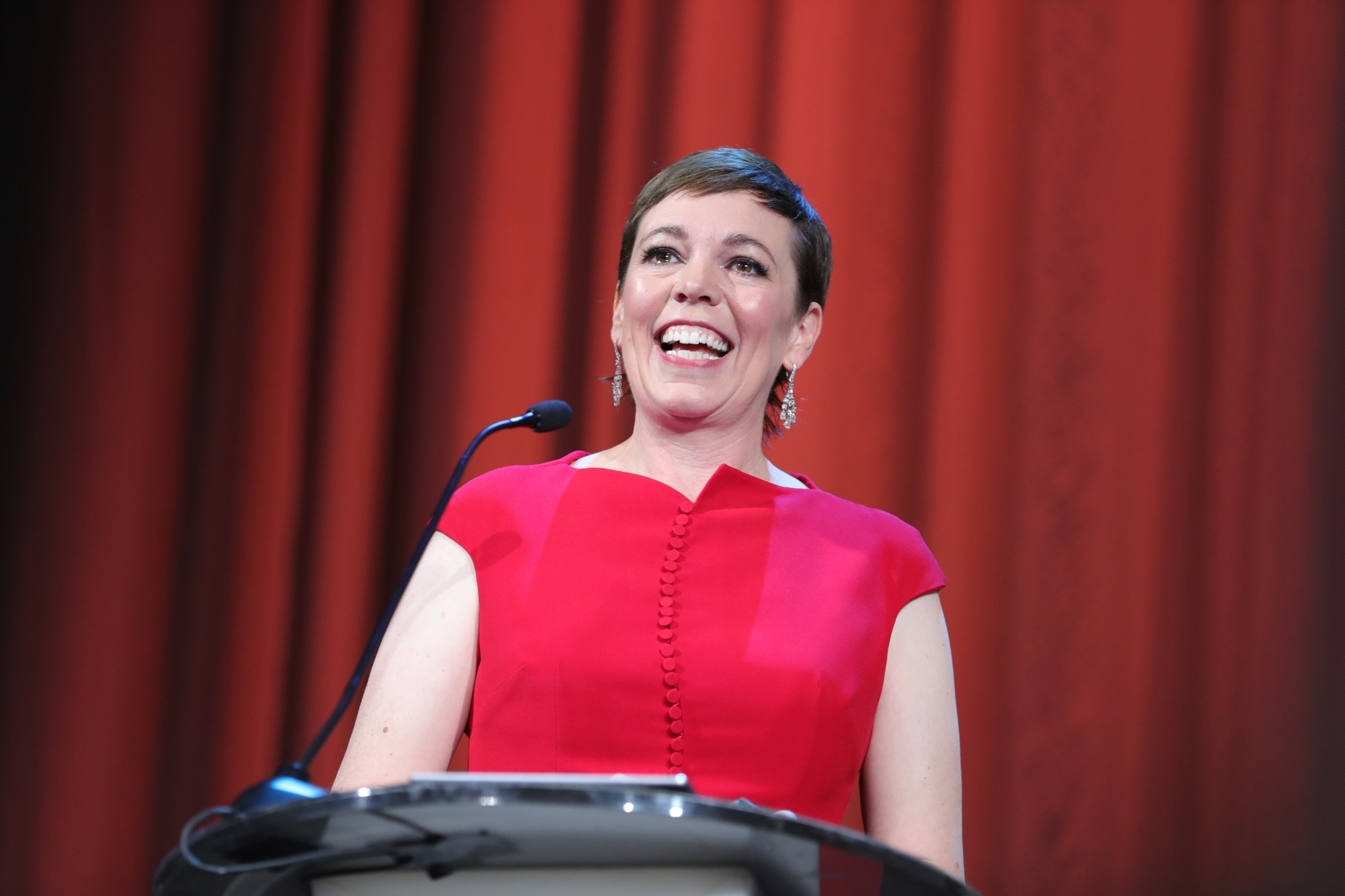 Emmys 2021: Olivia Colman wins first award for lead actress in 'The Crown'