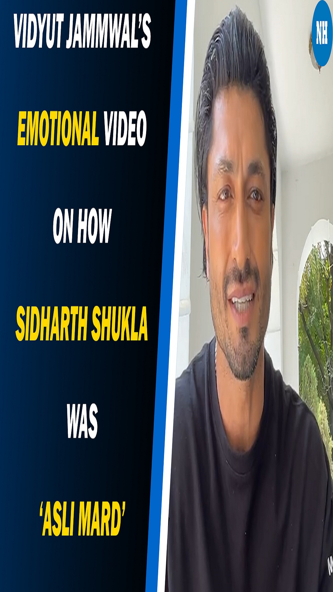 WATCH: Vidyut Jammwal’s emotional video on how Sidharth Shukla was ‘Asli Mard’ will bring tears