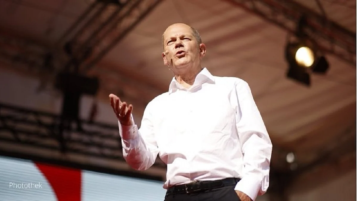 German Vice Chancellor Olaf Scholz