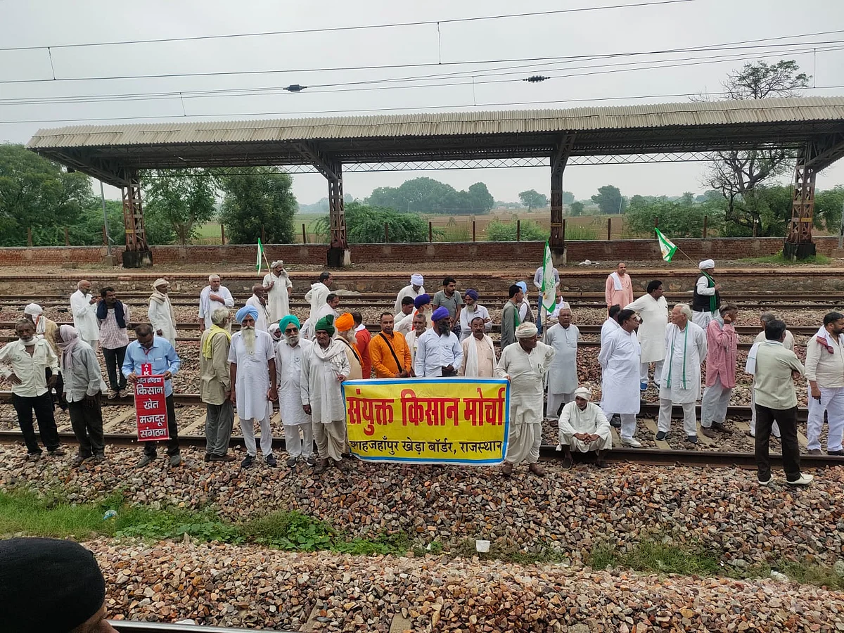 Farmers block train traffic in Punjab, Haryana, UP as part of 'rail roko' stir over Lakhimpur incident