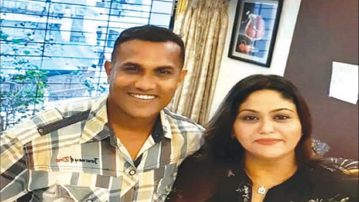 Fletcher Patel with a woman he called ‘My lady don’ in his social media post