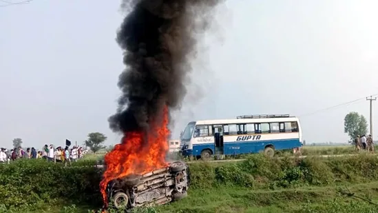 Farmers repeat minister's son was in the jeep and ask why others would be sent to receive Dy CM?