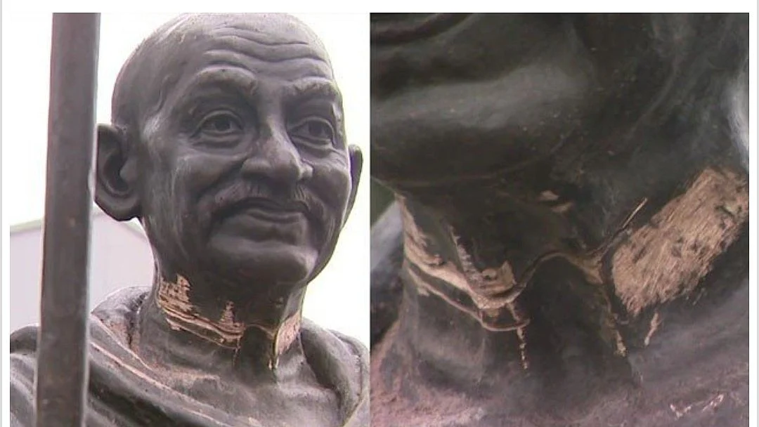 Mahatma Gandhi statue vandalised in Australia, cops begin investigations