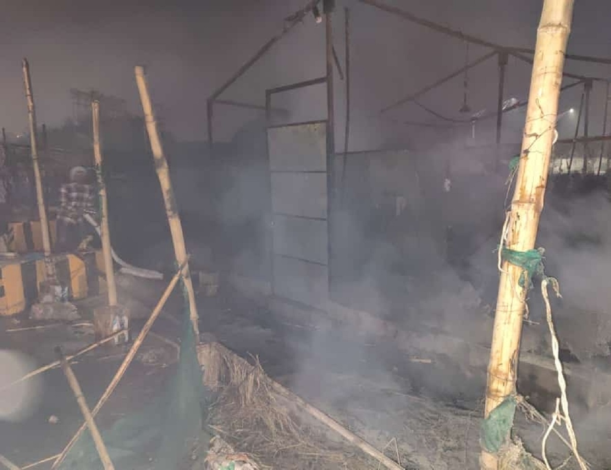 Farmers' protest: Fire breaks out in tent installed at Delhi's Singhu border
