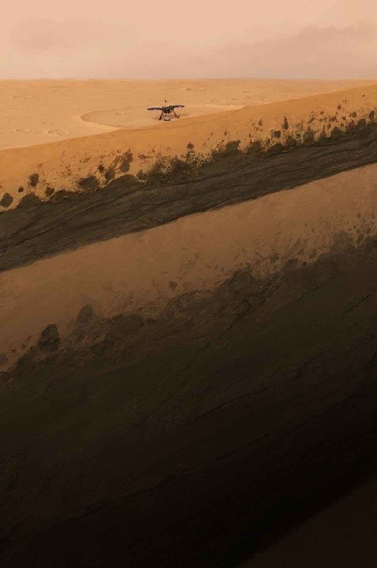 NASA's InSight lander makes first ever map of Mars' underground