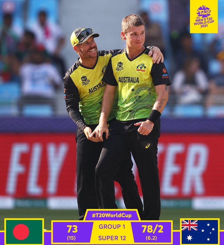 T20WC: Zampa's five-wkt haul helps Australia crush Bangladesh by 8 wickets