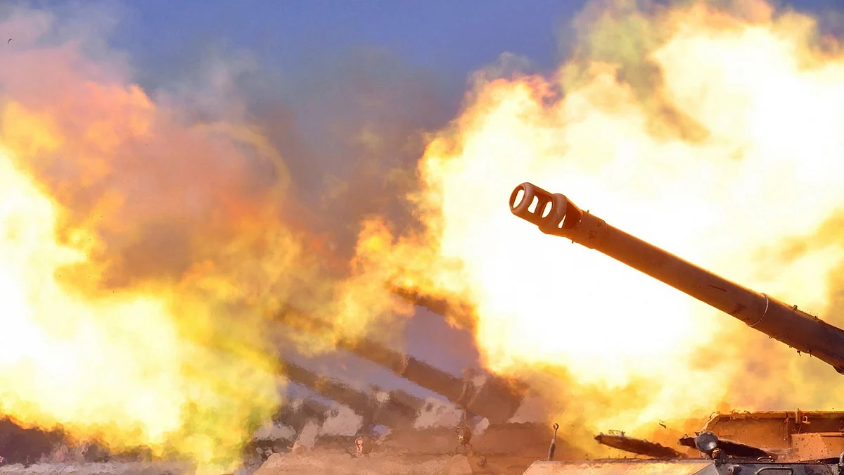 N.Korea holds artillery fire competition