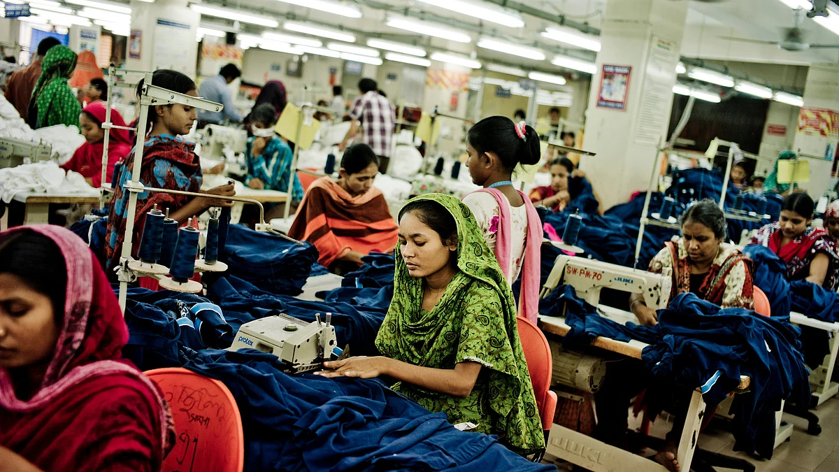 A garment factory in Bangladesh (Representational image)