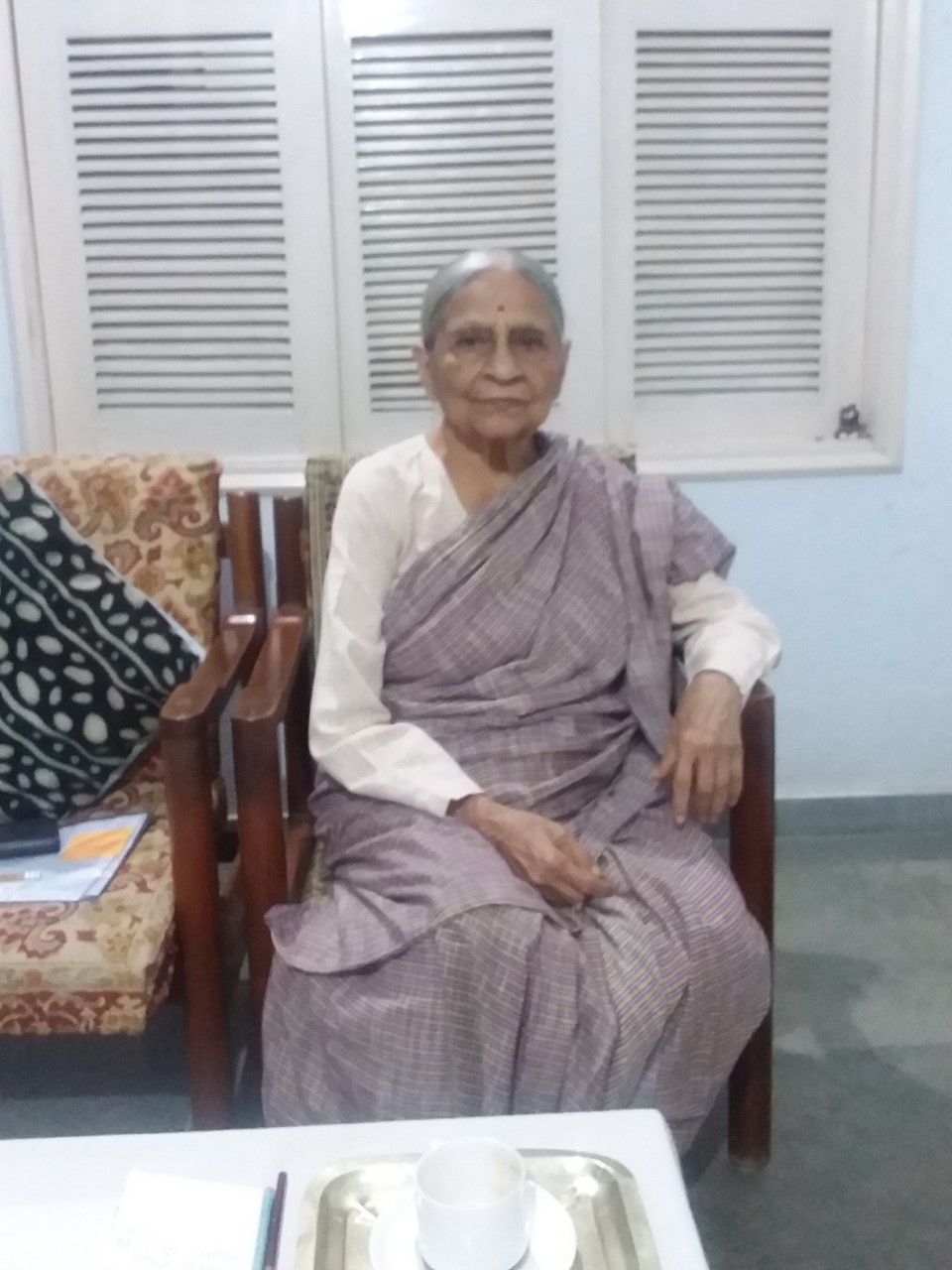 Veteran Gandhian Elaben Bhatt wants to save Gandhiji’s Sabarmati Ashram from conversion into gaudy showpiece
