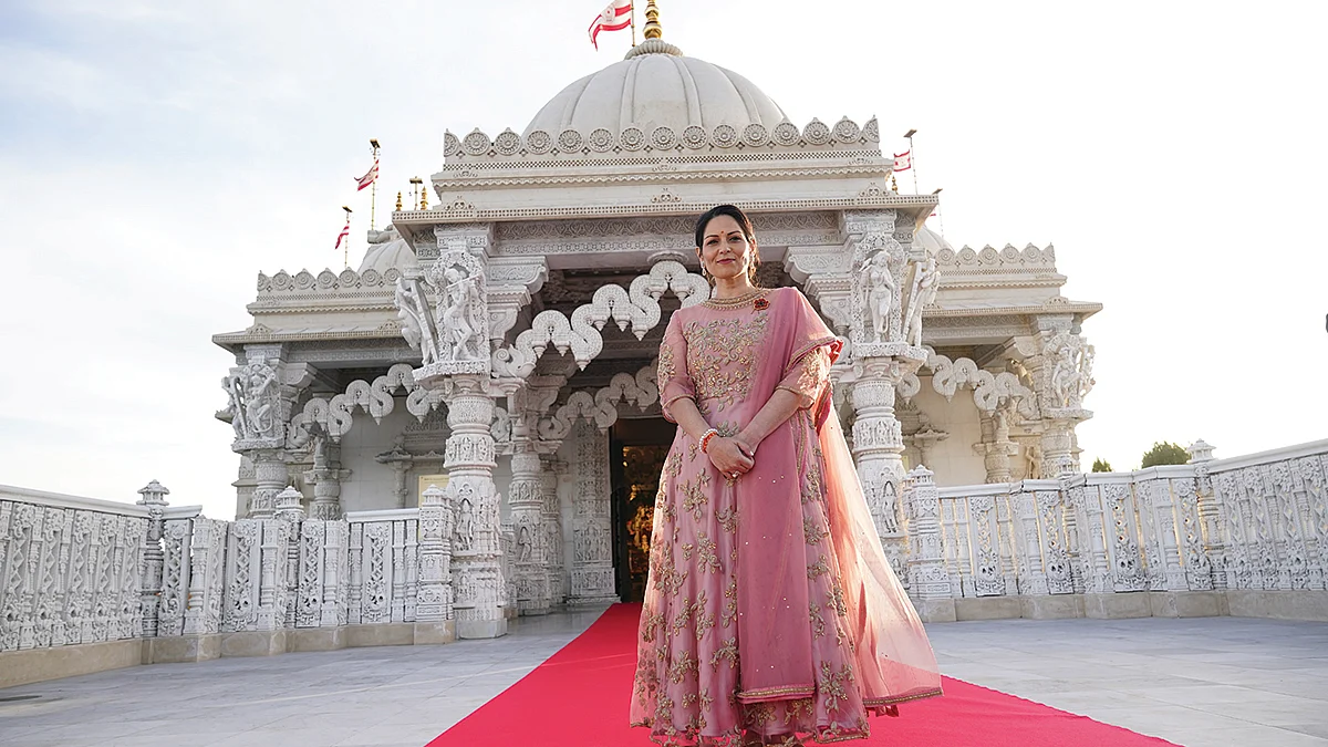 UK Home Secretary Priti Patel