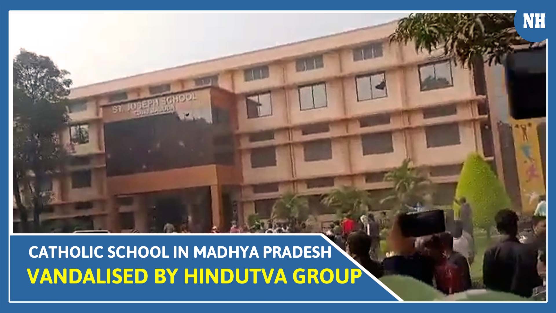 Catholic school in Madhya Pradesh vandalised by Hindutva group