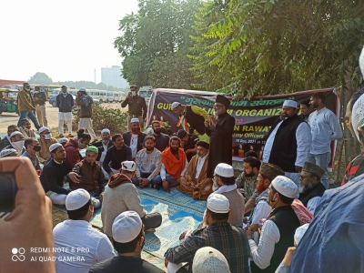 Gurugram: In a bid to stop Namaz, members of Hindutva groups hold condolence meet for CDS Bipin Rawat