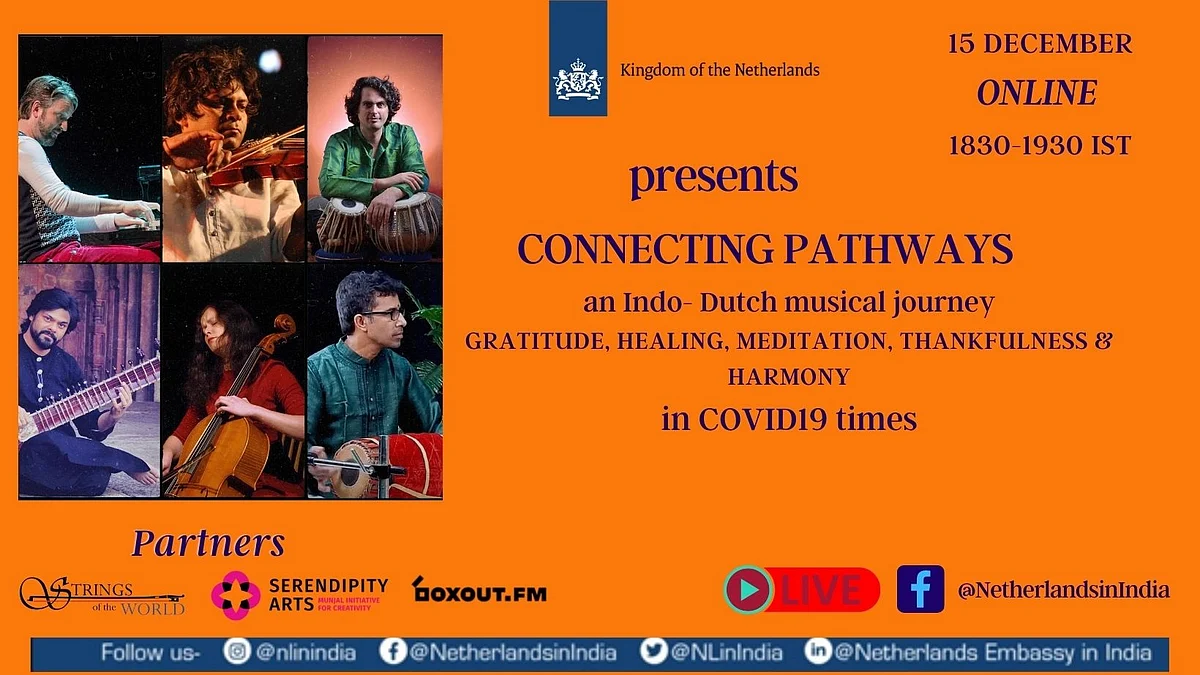 The Embassy of the Netherlands hosts an Indo-Dutch concert titled ‘Connecting Pathways’