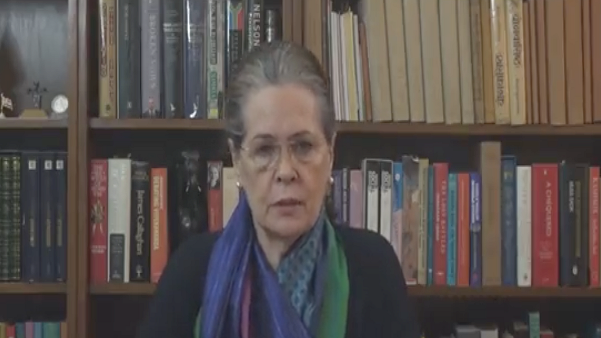 Congress president Sonia Gandhi