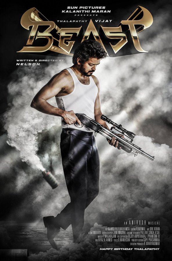 Vijay's post on 'Beast' most liked and retweeted tweet from film industry in India: Twitter