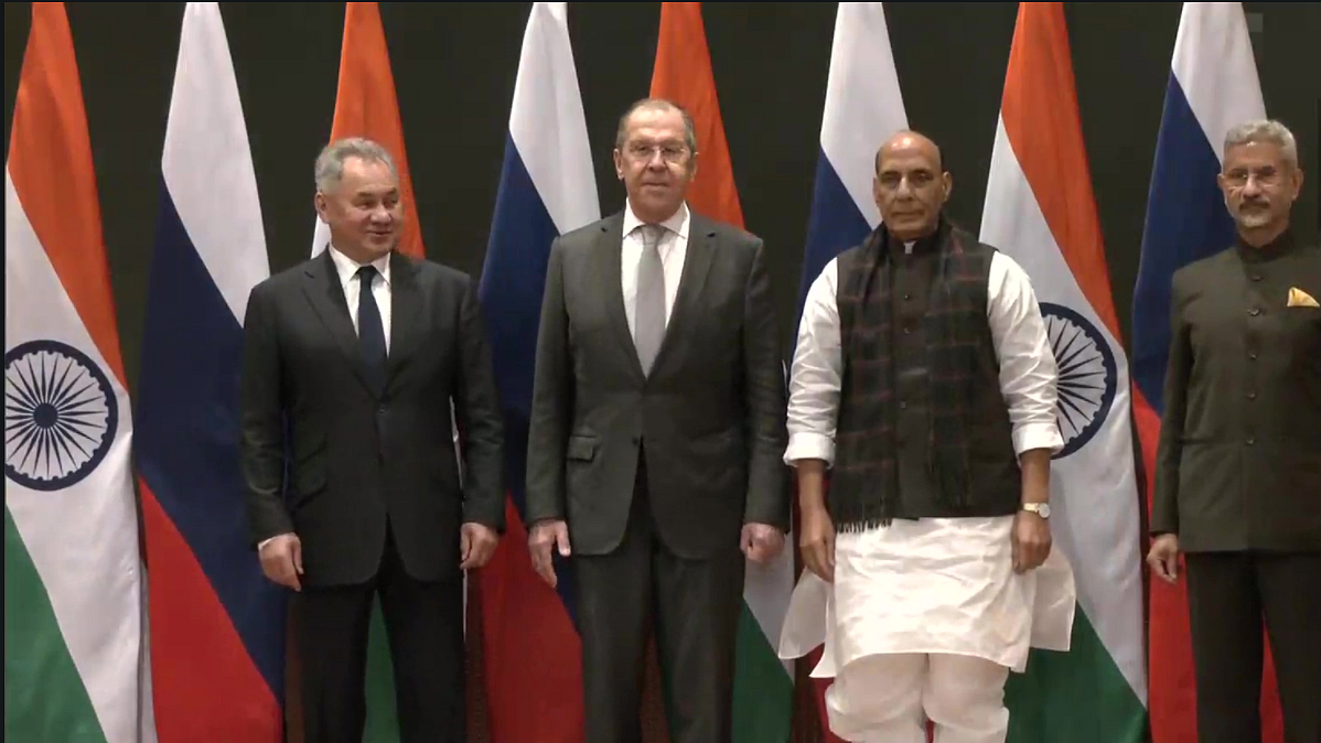India mentions "unprovoked" aggression along northern border at 2+2 dialogue with Russia