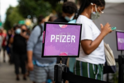 Pfizer says its booster dose works well against Omicron